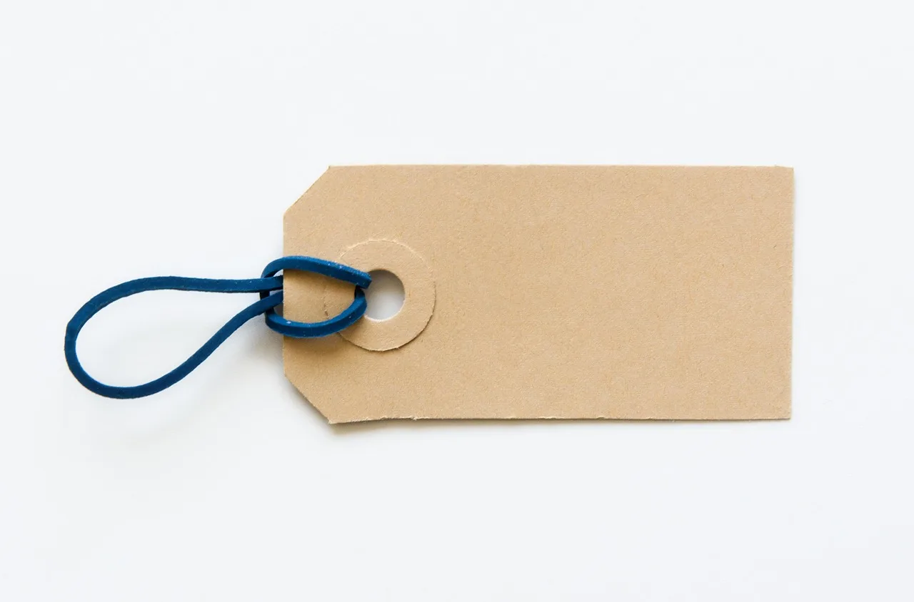 label, kraft, brown, paper, tag, template, design, blank, empty, mockup, copy, rubber band, design resource, tagging, label, tag, tag, tag, tag, tag