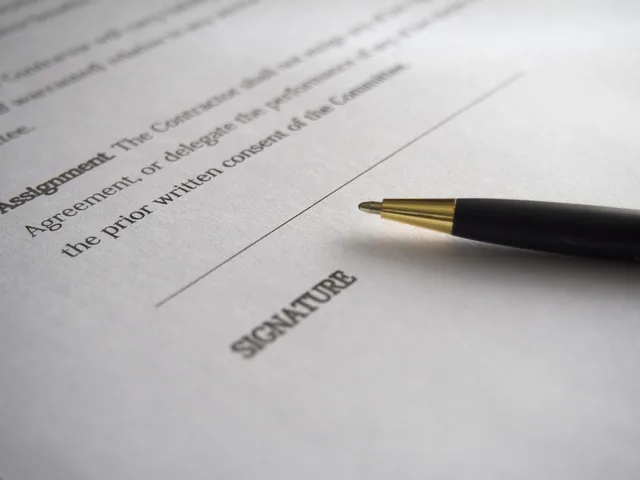 business, signature, contract, document, deal, paperwork, hand, ready, to write, ok, signature, signature, contract, contract, contract, contract, contract, paperwork, paperwork. Seven checks for shopping feeds vendor due diligence